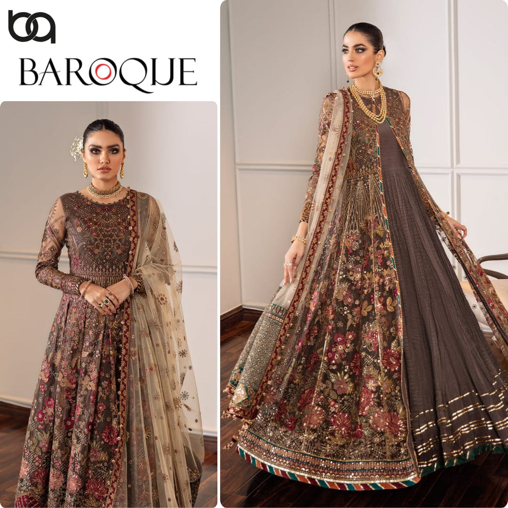 BAROQUE  NET CH09-02 UNSTITCHED