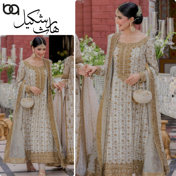 MARIUM-Ivory TESSLE SILK