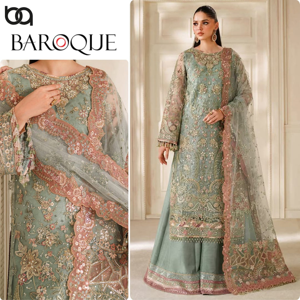 BAROQUE NET CH14-06 UNSTITCHED